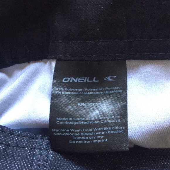 O’Neill Striped Board Shorts sz 32 - Picture 7 of 8